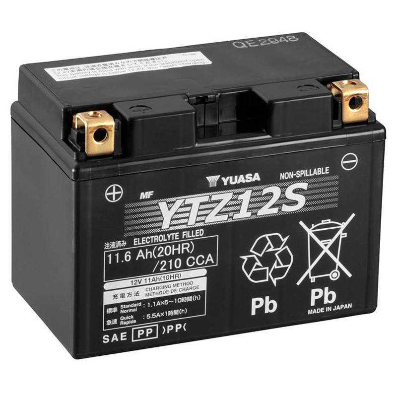 Bateria Yuasa YTZ12S 12V 11Ah