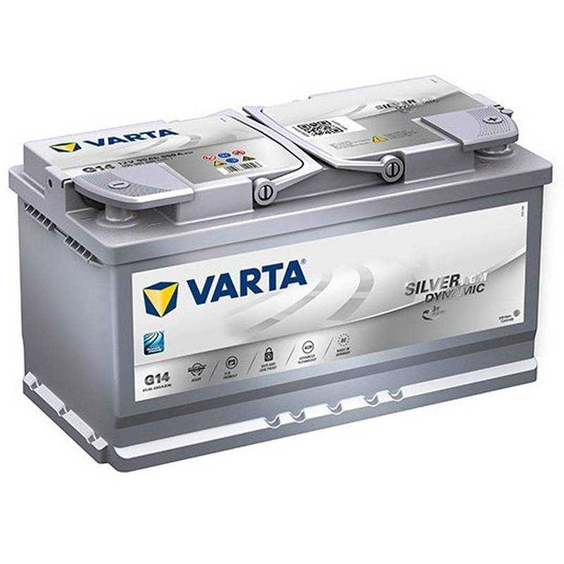 Batería VARTA G14 Silver Dynamic AGM 95Ah 12V para Vehículos Start&Stop
