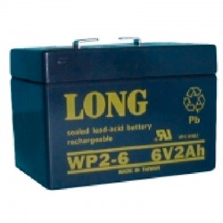 Batería AGM de 6V. 2Ah.  Sin mantenimiento | Juguetes eléctricos