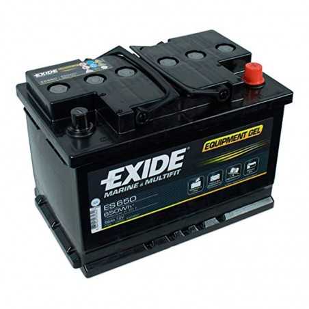 Batería Exide GEL ES650 12V 56Ah | Los más Baratos