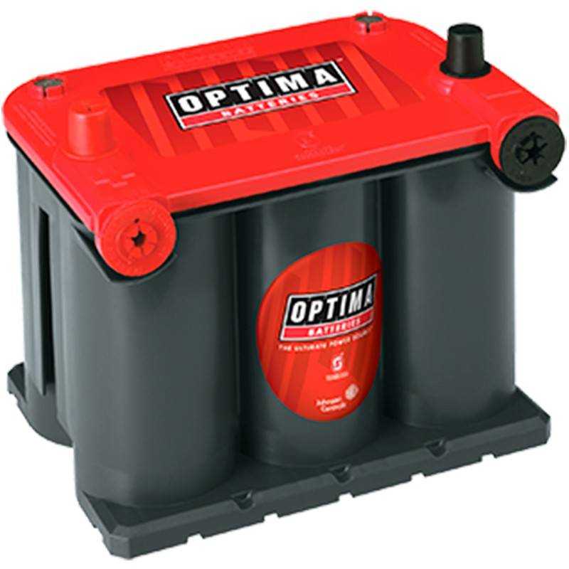 Batería Optima RTU-37 12V 44Ah RedTop AGM | Deep Cycle
