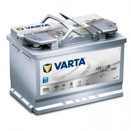 Batería VARTA E39 Silver Dynamic AGM 70Ah 12V para Vehículos Start&Stop