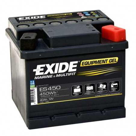 Batería Exide GEL ES450 12V 40Ah | Los más Baratos
