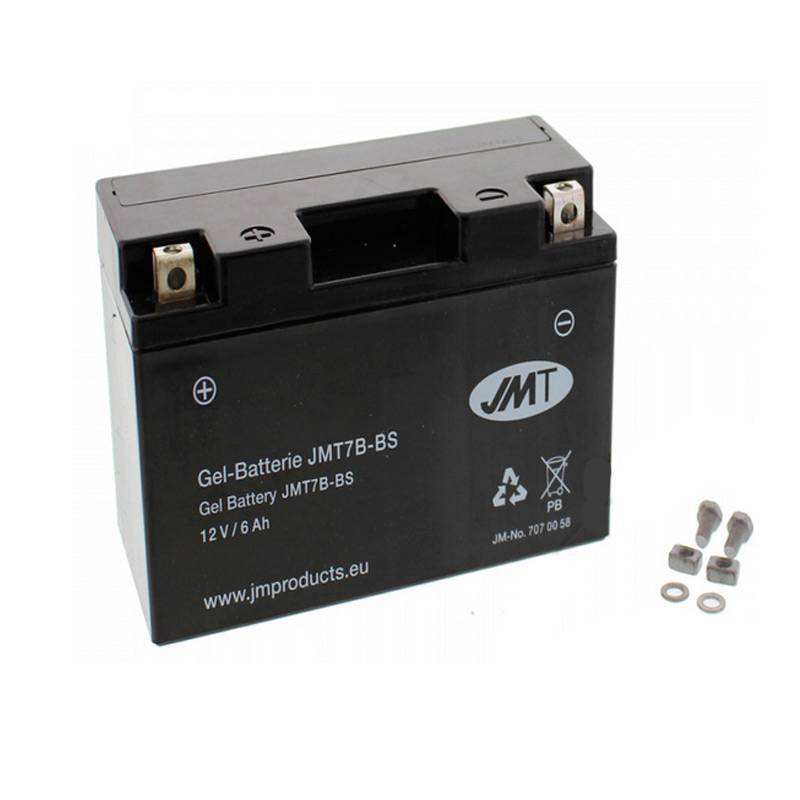 Batería JMT YT7B-BS 12V 6Ah
