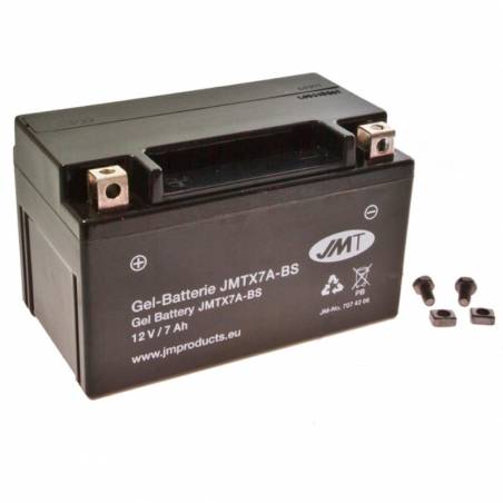 Batería JMT YTX7A-BS 12V 7Ah de Gel ••ᐅ【DBaterías.com】