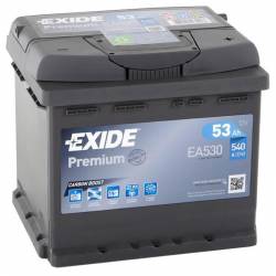 Batería Exide 12V 53Ah EA530