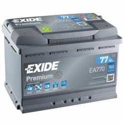 Batería Exide 12V 77Ah EA770