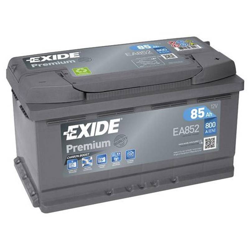 Batería Exide 12V 85Ah EA852