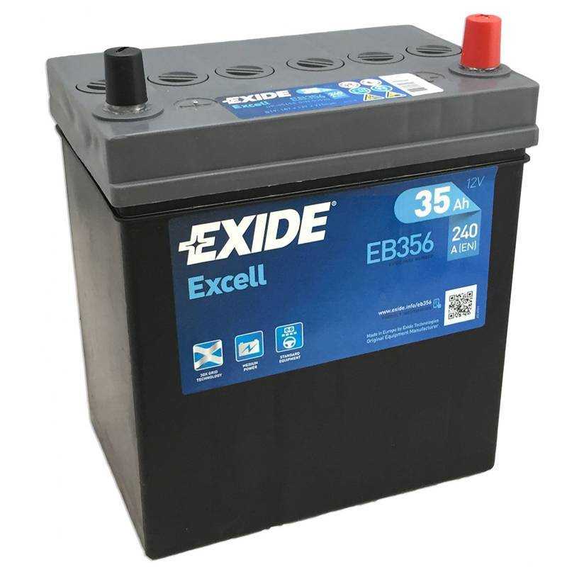 Batería Exide 12V 35Ah EB356