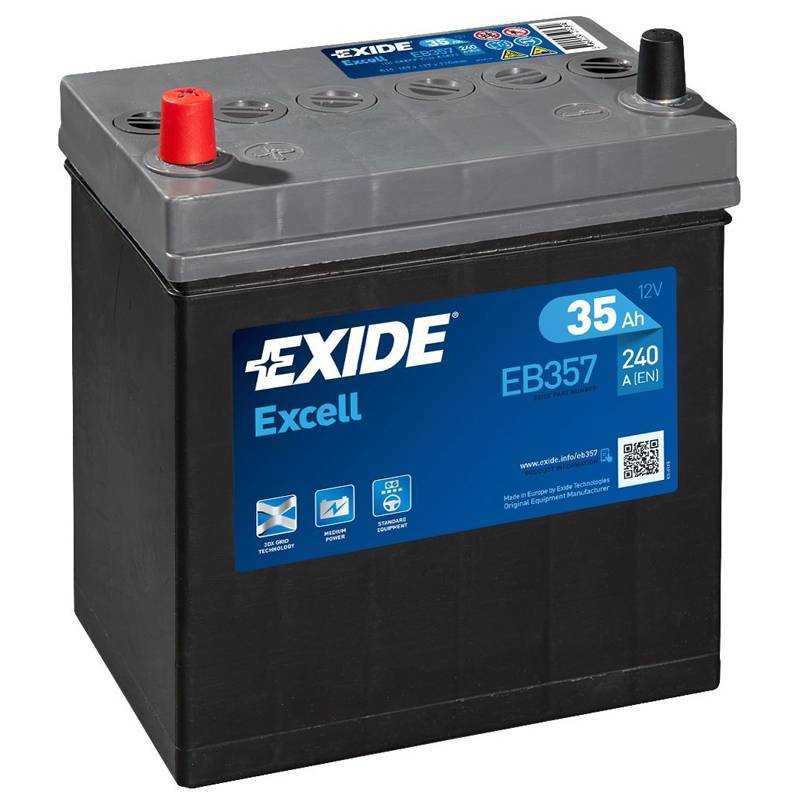 Batería Exide 12V 35Ah EB357