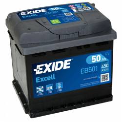 Batería Exide 12V 50Ah EB501