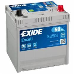 Batería Exide 12V 50Ah EB504
