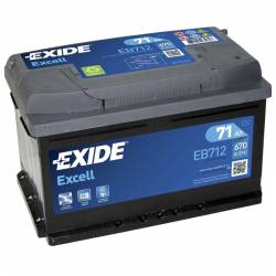 Batería Exide 12V 71Ah EB712