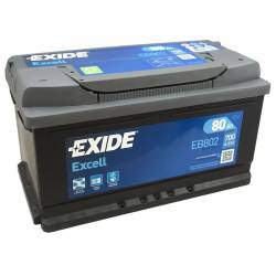 Batería Exide 12V 80Ah EB802