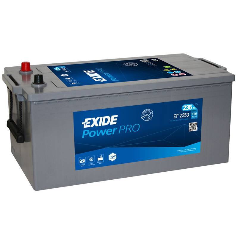 Batería Exide 12V 235Ah EF2353