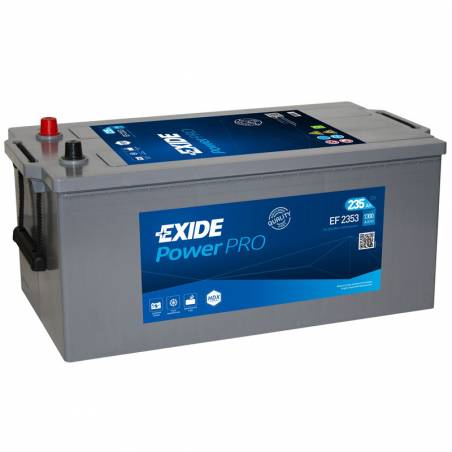 Batería Exide 12V 235Ah EF2353