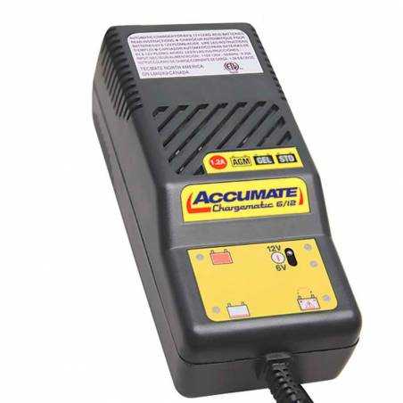 Cargador baterías Accummate 6/12V TM-06SAE