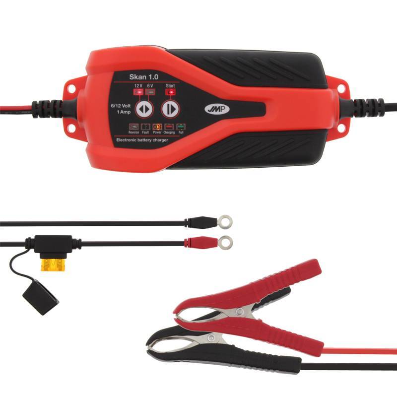 Cargador de baterías para motos zipero, ciclomotores, moto, scooter.