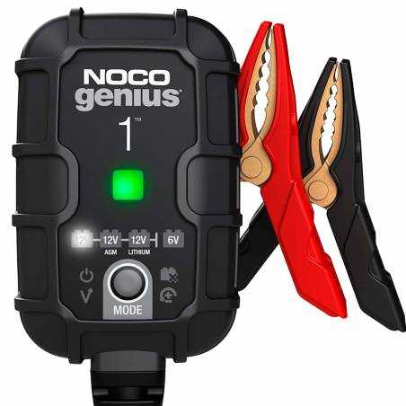 Noco Genius el mejor cargador de baterías para moto del mercado.