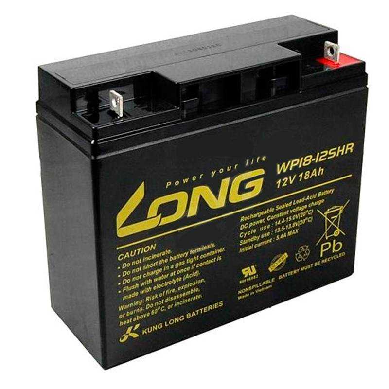 Batería AGM de 12V. 18Ah. VRLA Sellada | dbaterias.com ofertas por cantidad