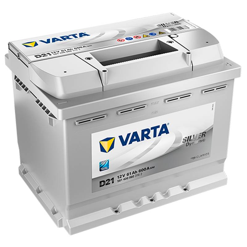 Batería Varta D21 61Ah 12V