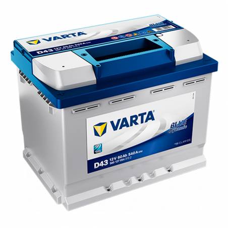 Batería Varta D43 60Ah 12V