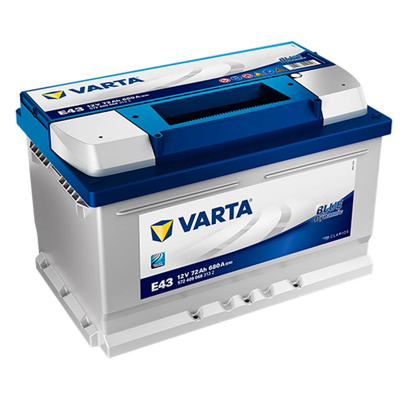 Batería Varta E43 72Ah 12V
