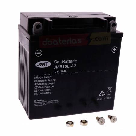 bateria jmt yb10L-a2 12v 9Ah