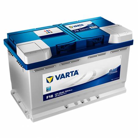 Batería Varta F16 80Ah 12V Blue Dynamic ••ᐅ【DBaterías.com】