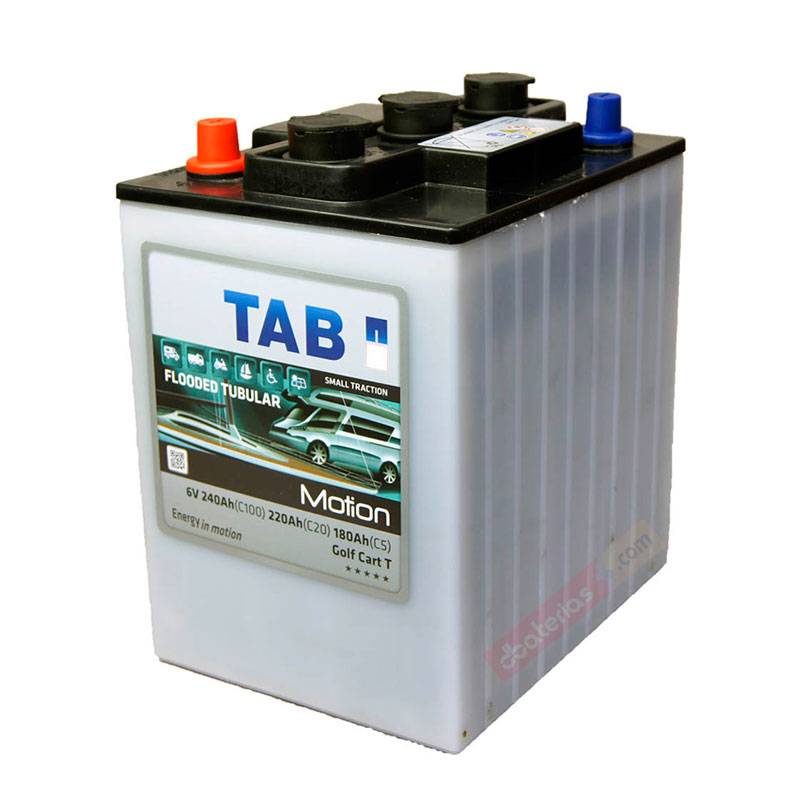 Trojan t105 bateria de 6 voltios y 240 amperios