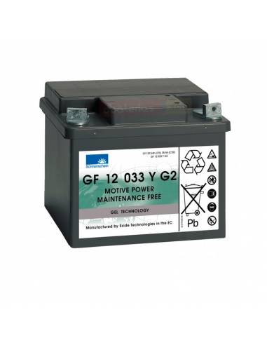 GF 12 33 Y G batería de Gel 12V 38Ah. | Sonnenschein GF-Y
