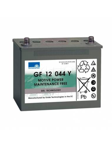 GF 12 044 Y batería de Gel 12V 50Ah. | Sonnenschein Portugal