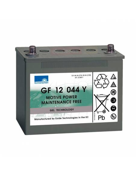 GF 12 044 Y  batería de Gel 12V 50Ah. | M34 SLD G