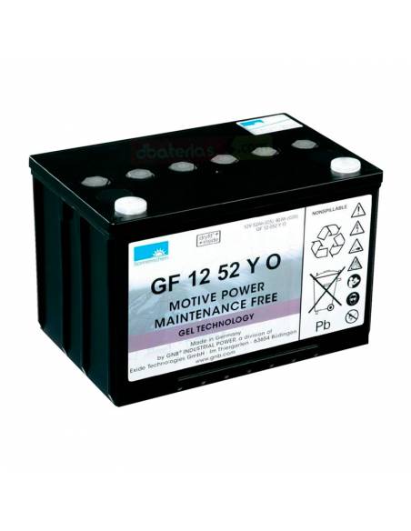 Batería Gel 12V 60Ah.| Sonnenschein GF 12 052 Y0 Portugal