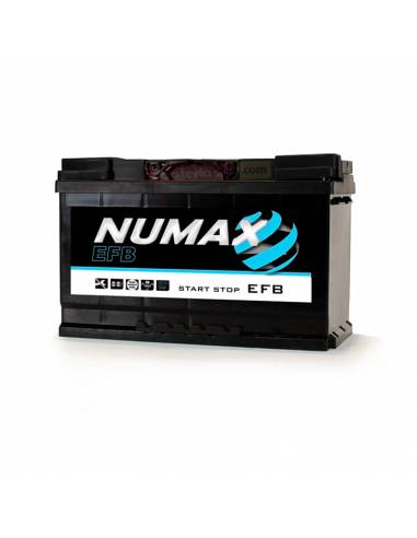 Batería start stop 70ah coche | Numax EFB Premium