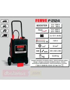 Caminhão bateria de partida auxiliar 24v e 12v | Ferve profissional