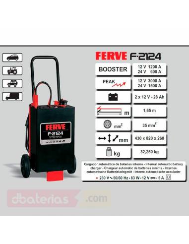 Caminhão bateria de partida auxiliar 24v e 12v | Ferve profissional