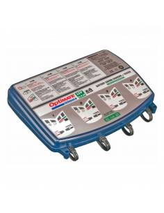 Cargador de 4 entradas para baterías de litio - 12 voltios.