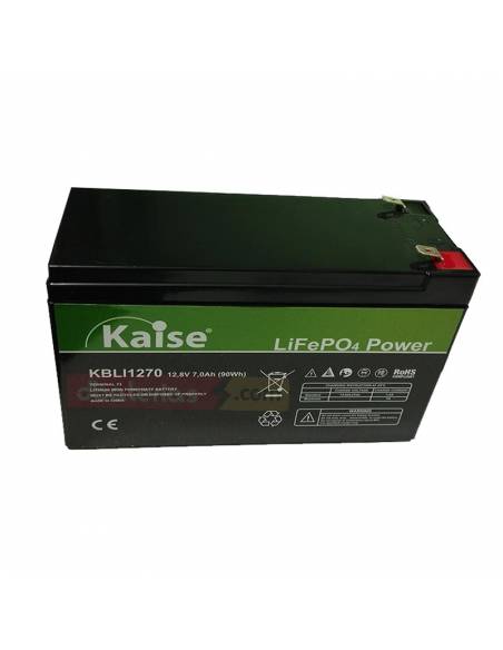 Batería Litio Kaise 7ah 12V ••ᐅ【DBaterías.com】