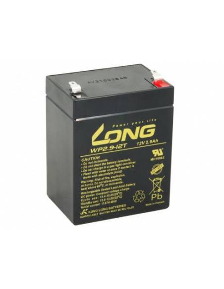 Batería AGM de 12V. 2,9Ah. VRLA Sellada | dbaterias.com ofertas por cantidad
