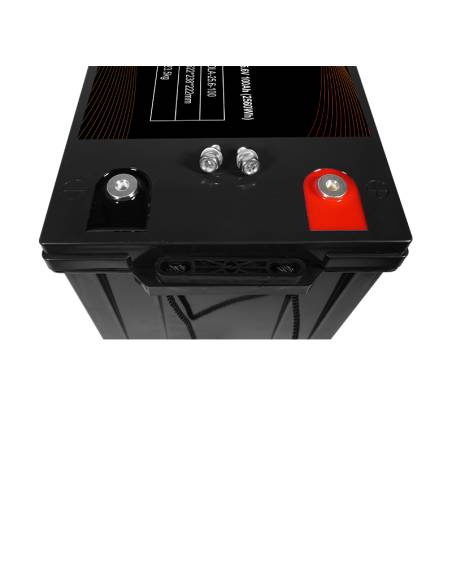 Batería litio solar 100Ah. 24V. con Bluetooth 4.0