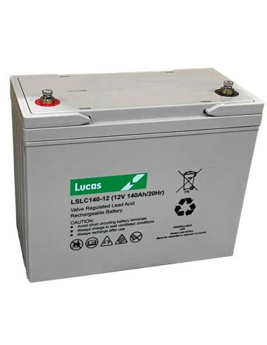 Batería AGM 12V 140Ah Lucas VRLA ••ᐅ【DBaterías.com】
