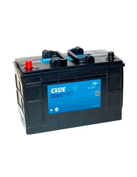 Batería Exide 12V 110Ah 750A EG1101