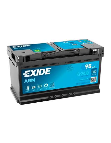 Bateria Exide AGM 12V. 95Ah. EK950