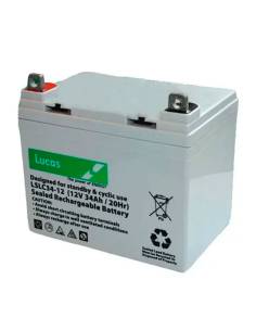 Batería AGM 12V 34Ah Lucas VRLA