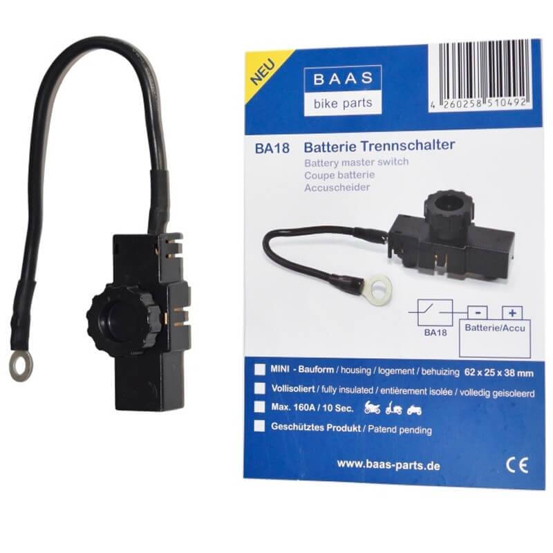 desconectador batería moto