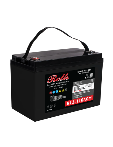 Batería Rolls 12v 110ah R12-110AGM Cíclica Grp 31