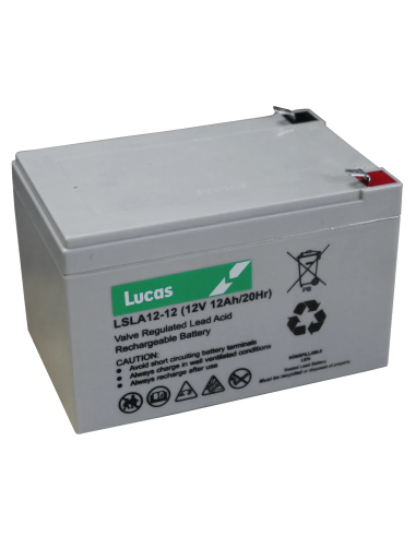 Batería AGM 12v 12ah - Dbaterias.com