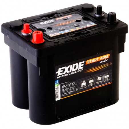 Batería Exide Start AGM EM900 12V 42Ah | Los más Baratos