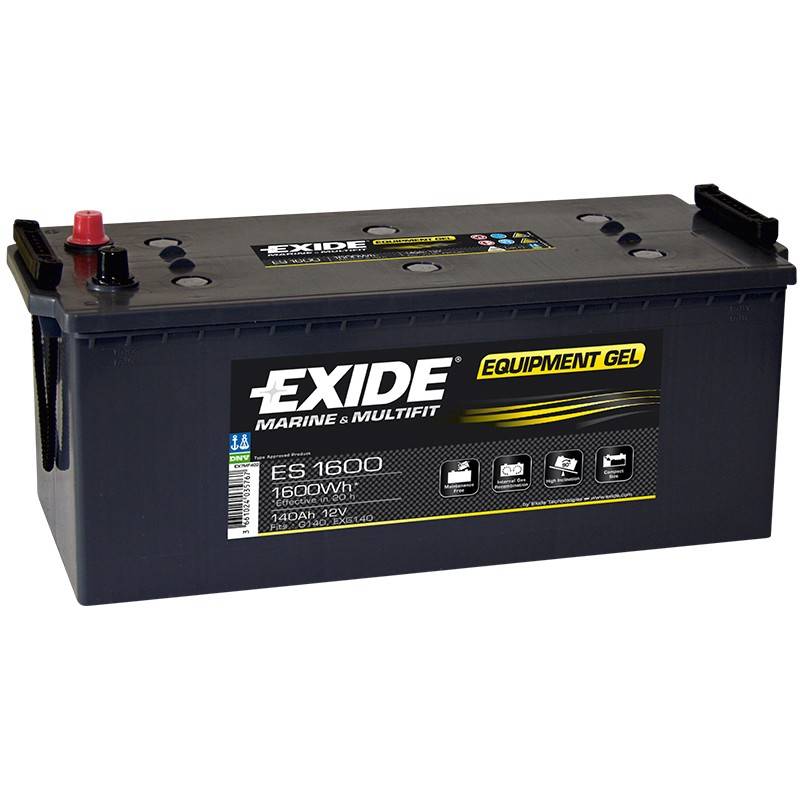 Batería Exide GEL ES1600 12V 140Ah | Los más Baratos